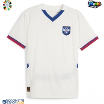 Moški Nogometni dresi Srbija Gostujoči EP 2024 Kratek Rokav